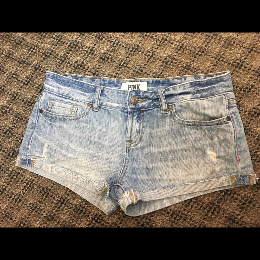 PInk Denim Shorts